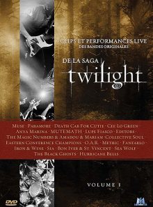 Clips et performances live des bandes originales de la saga twilight - volume i