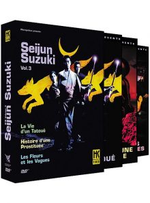 Seijun suzuki - vol. 3 : la vie d'un tatoué + histoire d'une prostituée + les fleurs et les vagues