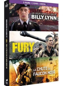 Coffret : un jour dans la vie de billy lynn + fury + la chute du faucon noir - dvd + copie digitale
