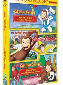 Curious george vol 1 vol 2 [import anglais] (import) (coffret de 3 dvd)