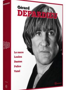 Gérard depardieu : le sucre + loulou + danton + police + vatel