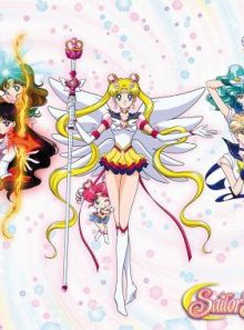 Sailor moon sailor stars box #01 (eps 167 183) (4 dvd) box set dvd italian import