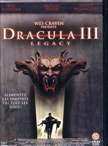 Dracula iii : legacy - edition belge