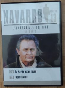 Navarro l'intégrale en dvd n°13 saison 2 épisodes 25 (la mariée est en rouge) et 26 (mort clinique)