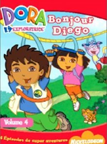 Dora l'exploratrice - vol. 4 : bonjour diego