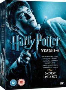 Harry potter collection - years 1-6 [import anglais] (import) (coffret de 6 dvd)