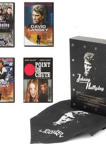 Coffret johnny hallyday - les incontournables : david lansky(intégrale) + commissaire moulin(kidnapping) + point de chute (coffret de 4 dvd)