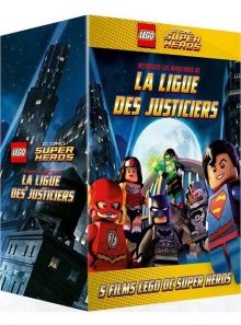 Coffret lego dc comics super heroes : lego batman + la ligue des justiciers vs bizarro + l'attaque de la légion maudite + l'affrontement cosmique + s'évader de gotham city - édition limitée