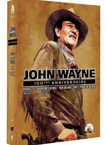 John wayne - 100ème anniversaire (coffret 4 dvd) - pack