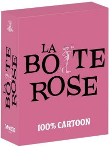 La boîte rose : 100% cartoon - coffret 12 dvd - édition limitée