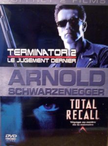 Arnold schwarzenegger - coffret - terminator 2 + total recall