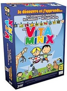 Je découvre et j'apprends avec vita minix (coffret 3 dvd)