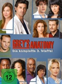 Dvd grey's anatomy - season 3 [7 dvds] [import allemand] (import) (coffret de 7 dvd)