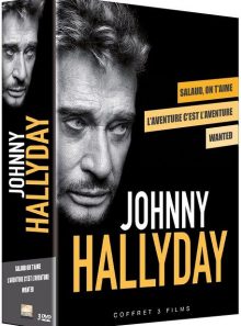 Johnny hallyday, un acteur de légende : wanted + l'aventure c'est l'aventure + salaud on t'aime - pack