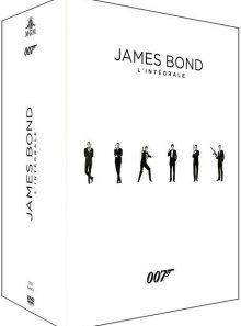 James bond 007 : intégrale des 24 films - édition limitée