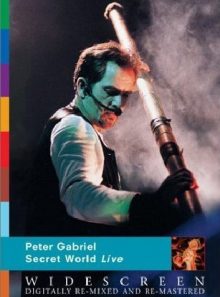 Peter gabriel - secret world live - édition remasterisée