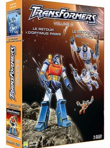 Transformers - vol. 2 : le retour d'optimus prime + le retour de megatron - pack
