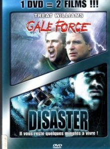 Coffret deux films gale force/disaster