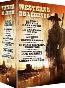 Westerns de légende - coffret 6 films - pack