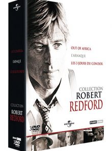 Collection robert redford - coffret - l'arnaque + les 3 jours du condor + out of africa - pack