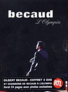 Gilbert bécaud : l'olympia (spectacle bleu 11/88) - (spectacle rouge 11/88)