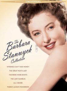 The barbara stanwyck collection (internes can t take money / the great man s lady / the bride wore boots / the lady gambles / all i desire / there s always tomorrow)