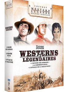 Tyrone power - 3 westerns légendaires : l'attaque de la malle-poste + la dernière flèche + l'odyssée des mormons - pack
