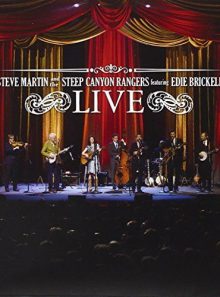Steve martin and the steep canyon rangers featuring edie brickell live (blu-ray/cd combo)