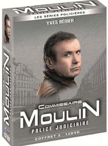 Commissaire moulin, police judiciaire - coffret 2 - 12 dvd - pack