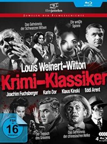 Louis weinert-wilton krimi-klassiker - filmjuwelen komplettbox (4 discs)