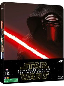 Star wars : le réveil de la force - blu-ray + blu-ray bonus + dvd - édition boîtier steelbook