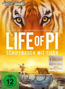 Life of pi - schiffbruch mit tiger