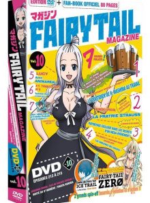 Fairy tail - coffret avec le dvd volume 10 et fairy tail magazine n°10 (1dvd)