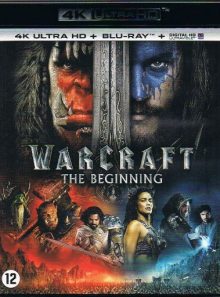 Warcraft - 4k ultra hd + blu-ray + copie digitale (edition benelux)