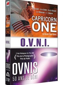 Ovnis : capricorn one + ovnis - 50 ans de déni - pack