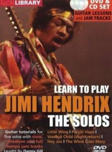 Lick library: learn to play jimi hendrix - the solos [dvd]