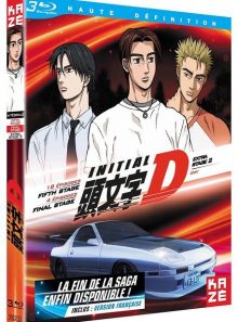 Initial d - intégrale extra stage 2 (oav) + fifth + final stage - blu-ray