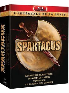 Spartacus - l'intégrale de la série : le sang des gladiateurs + les dieux de l'arène + vengeance + la guerre des damnés - blu-ray