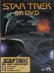 Star trek - the next generation - les nouveaux dossiers officiels dvd n° 25 - episode 58, 59 et 60