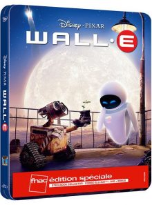 Wall-e - édition limitée exclusive fnac boîtier steelbook - blu-ray + dvd