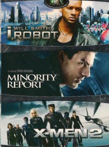 Minority report + x-men 2 + i, robot - pack