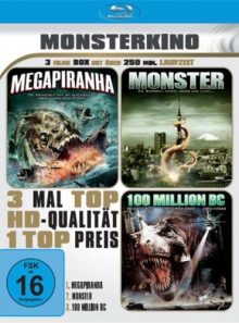 Mega piranha (2010) - monster (2008) - 100 million bc (2008)