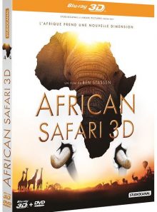 African safari - combo blu-ray 3d + dvd