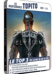 Elysium - blu-ray + dvd - édition boîtier métal futurepak