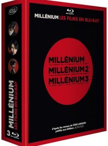 Millénium, le film - trilogie - pack - blu-ray
