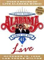 Alabama: for the record - 41 number one hits live