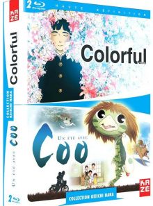 Collection keiichi hara : colorful + un été avec coo - pack - blu-ray