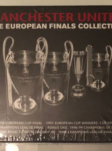 Manchester united «the european finals collection» 6 dvd