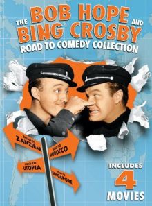 The bob hope and bing crosby road to comedy collection