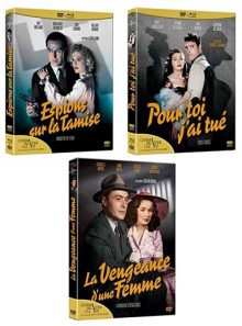 Pack collection films noirs 2 ( lot 2 combo blu-ray + dvd + 1 dvd )
